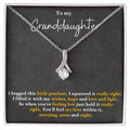 To my granddaughter, you'll feel my love within this