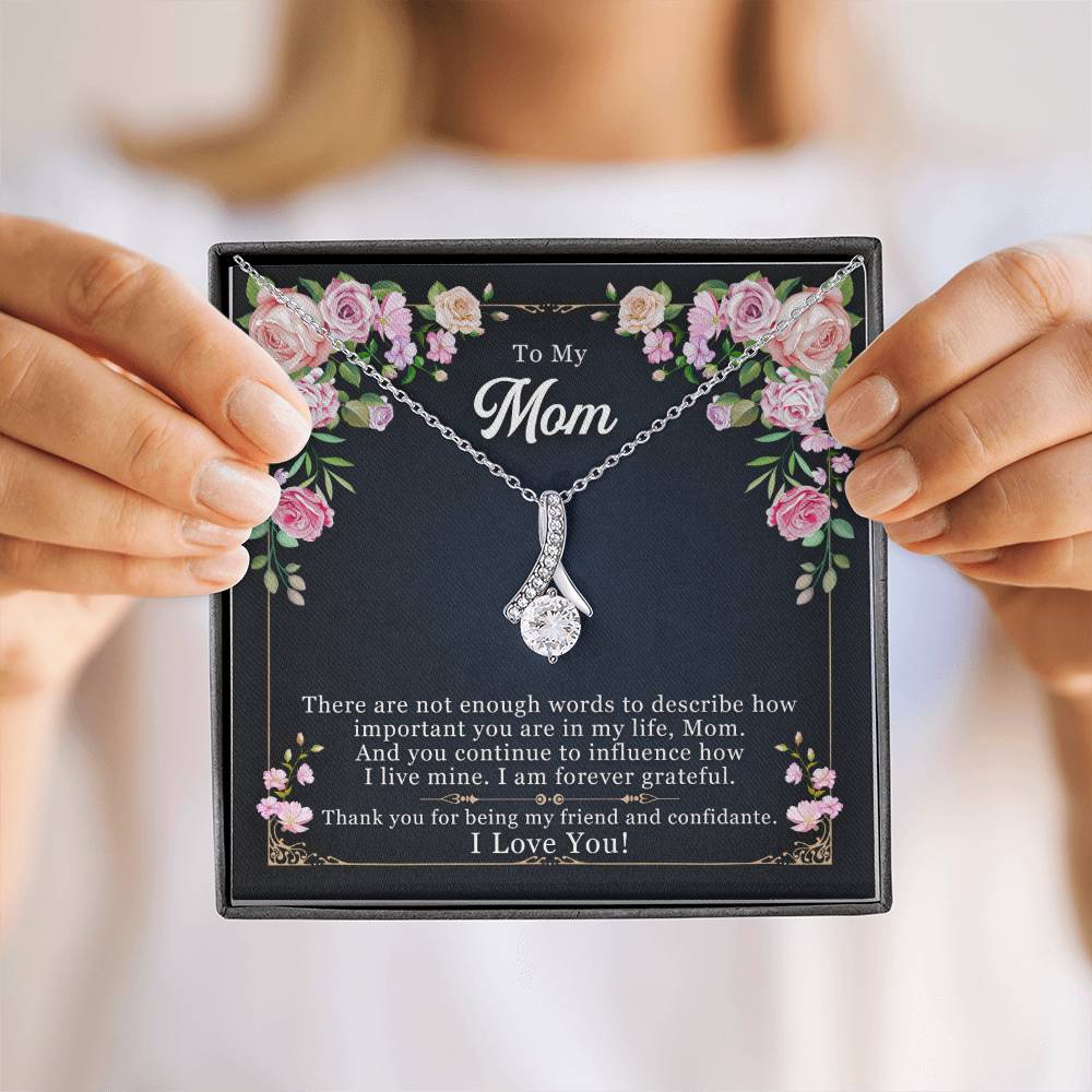To my mom, thank you for being my friend
