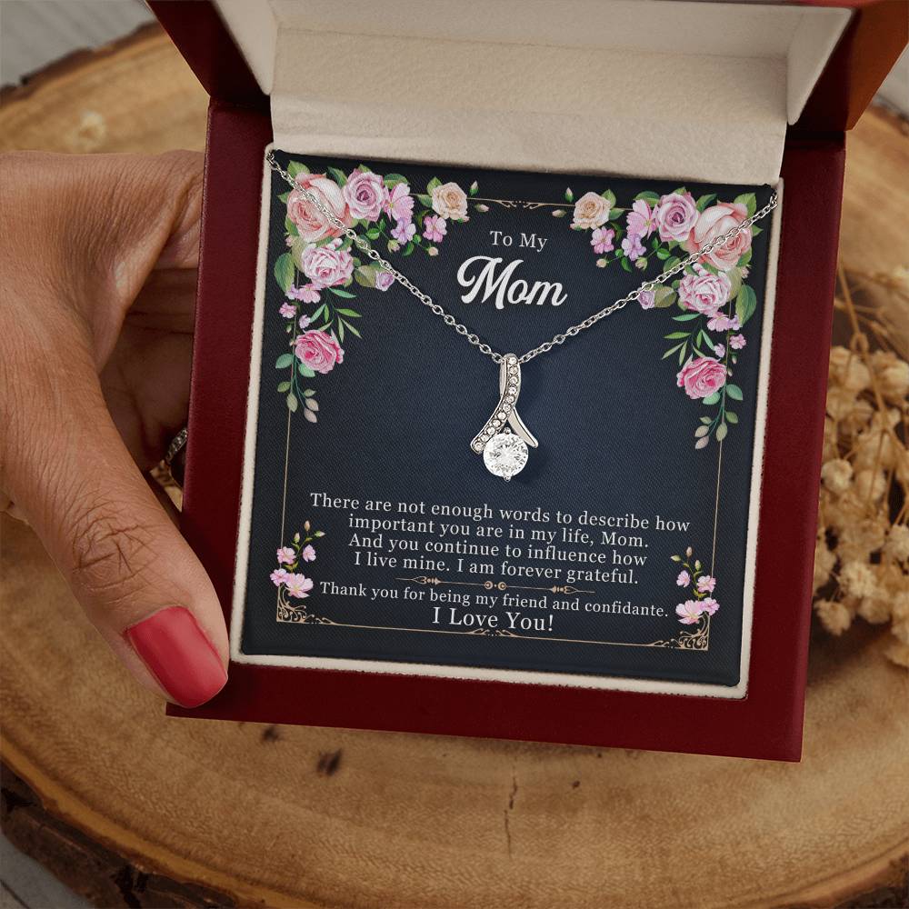 To my mom, thank you for being my friend